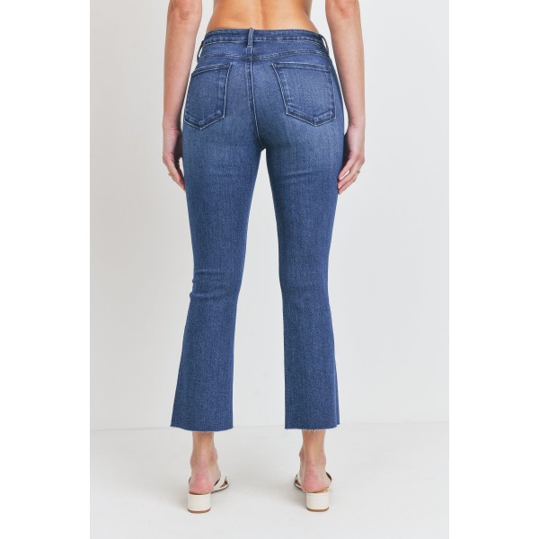 Crop Flare Denim