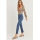 Crop Flare Denim