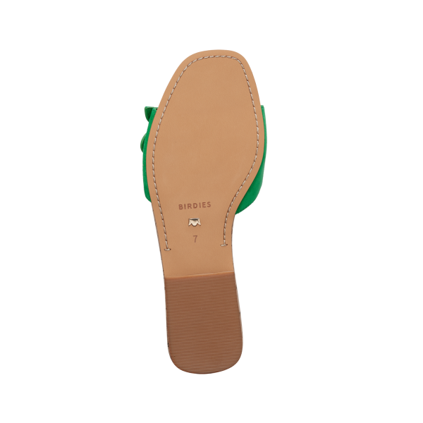 The Kiwi - Kelly Green Suede
