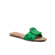 The Kiwi - Kelly Green Suede
