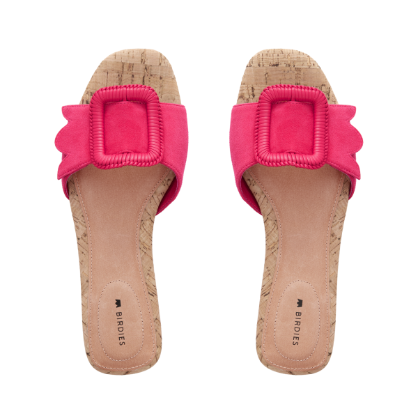 The Kiwi - Ultra Pink Suede