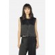 Armitage Satin Crop Tank