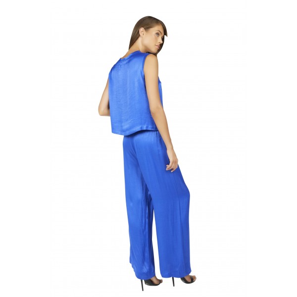 Armitage Satin Crop Tank