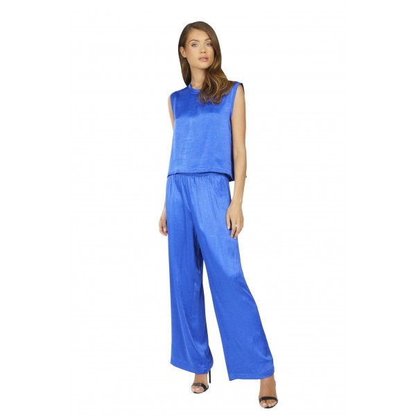 Armitage Satin Crop Tank
