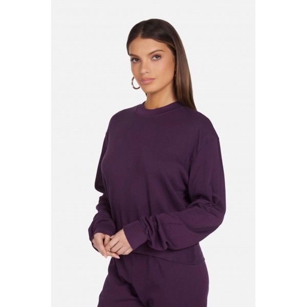 Exon Crop Sweatshirt