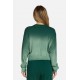 Exon Crop Ombre Sweatshirt