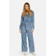 Mabel Wide Leg Denim Pant