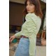 Perla Gathered Sweatshirt