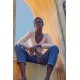 Renee Shirred V neck
