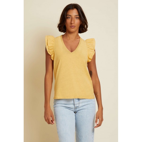Rylan Contrast Ruffle Tank