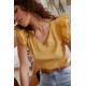 Rylan Contrast Ruffle Tank
