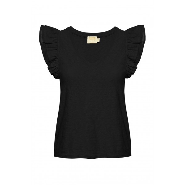 Rylan Contrast Ruffle Tank
