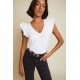 Rylan Contrast Ruffle Tank