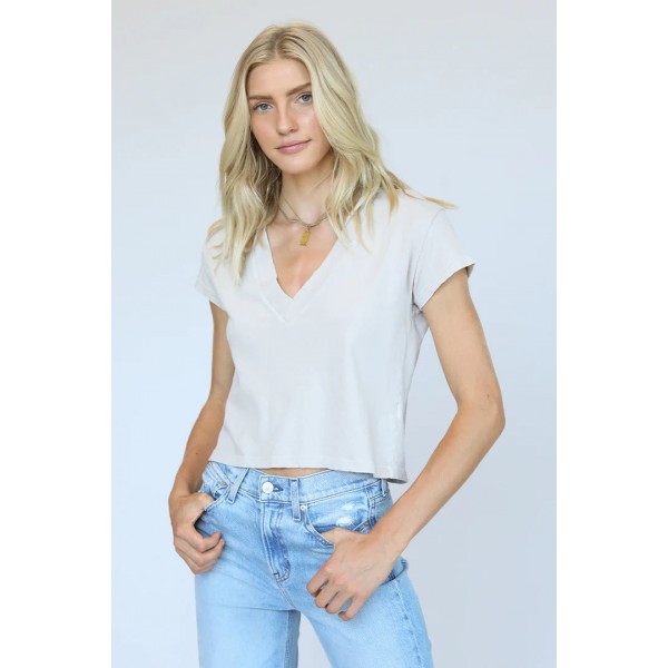 Alanis V Neck Tee