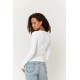 Rae Scoop Rib Long Sleeve