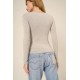 Vera Boat Neck Long Sleeve