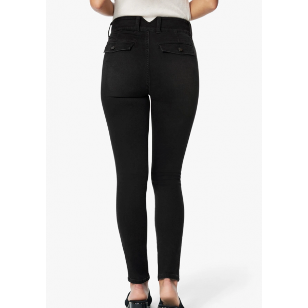 High Rise Button Jean