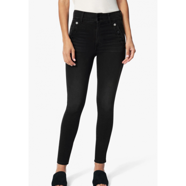 High Rise Button Jean