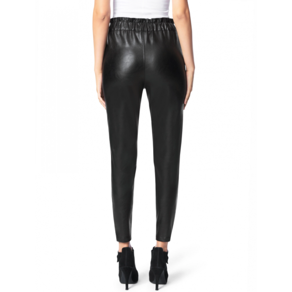 Paperbag Faux Leather Pant