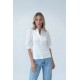 Lace Sleeve Knit Henley