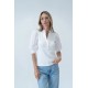 Lace Sleeve Knit Henley