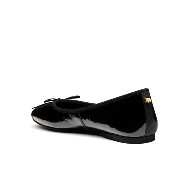 The Songbird - Black Patent Leather