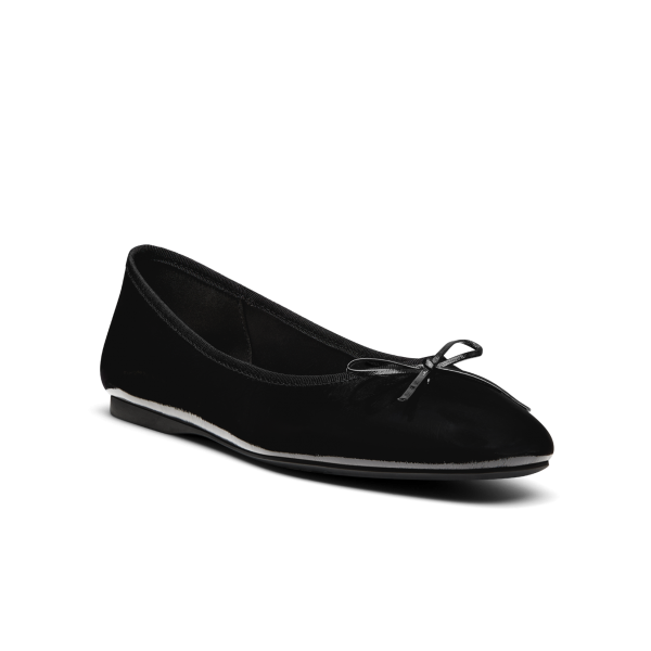 The Songbird - Black Patent Leather