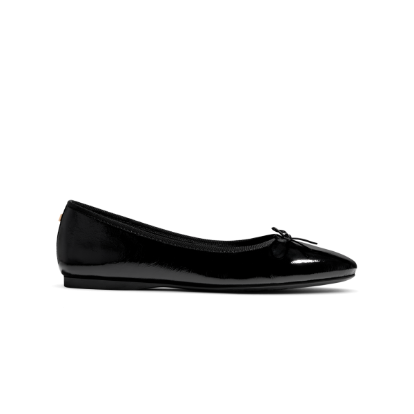 The Songbird - Black Patent Leather