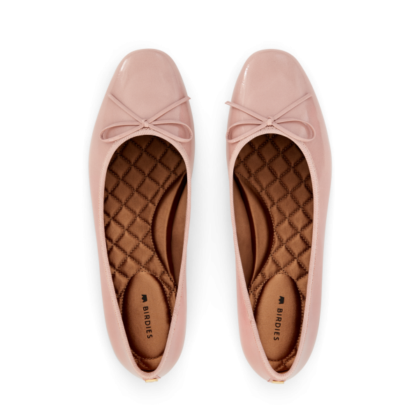 The Songbird - Blush Patent Leather