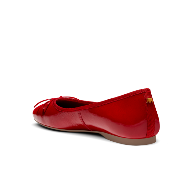 The Songbird - Red Patent Leather