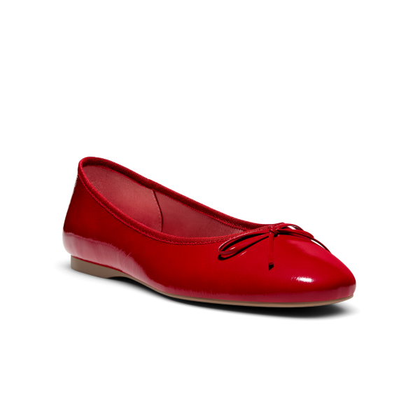 The Songbird - Red Patent Leather