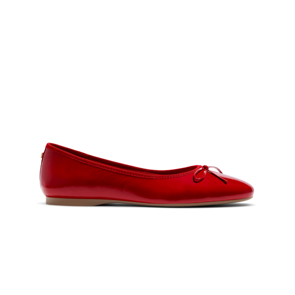 The Songbird - Red Patent Leather