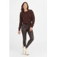 Faux Leather Croc Shine Legging
