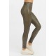Faux Leather Croc Shine Legging