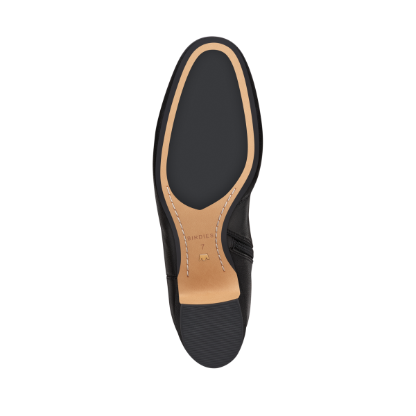 The Starling 50 Bootie - Black Stretch Leather