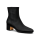 The Starling 50 Bootie - Black Stretch Leather