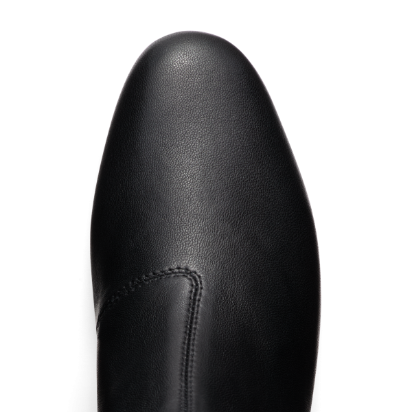 The Starling 50 Bootie - Black Stretch Leather