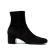 The Starling 50 Bootie - Black Stretch Suede