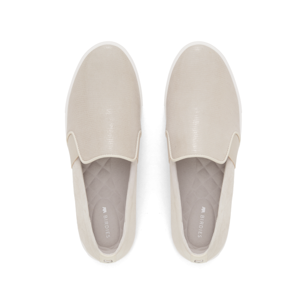 The Swift - Bone Embossed Leather